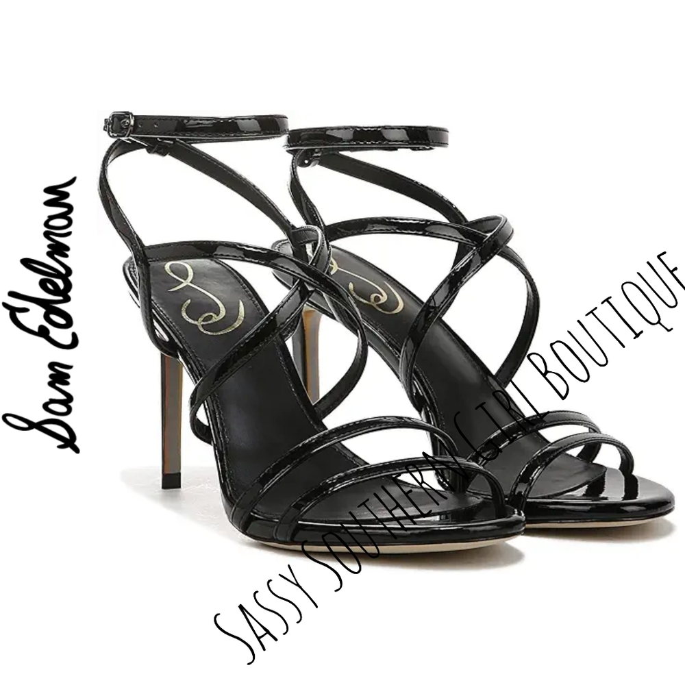 🆕⭐Sam Edelman black patent leather heels